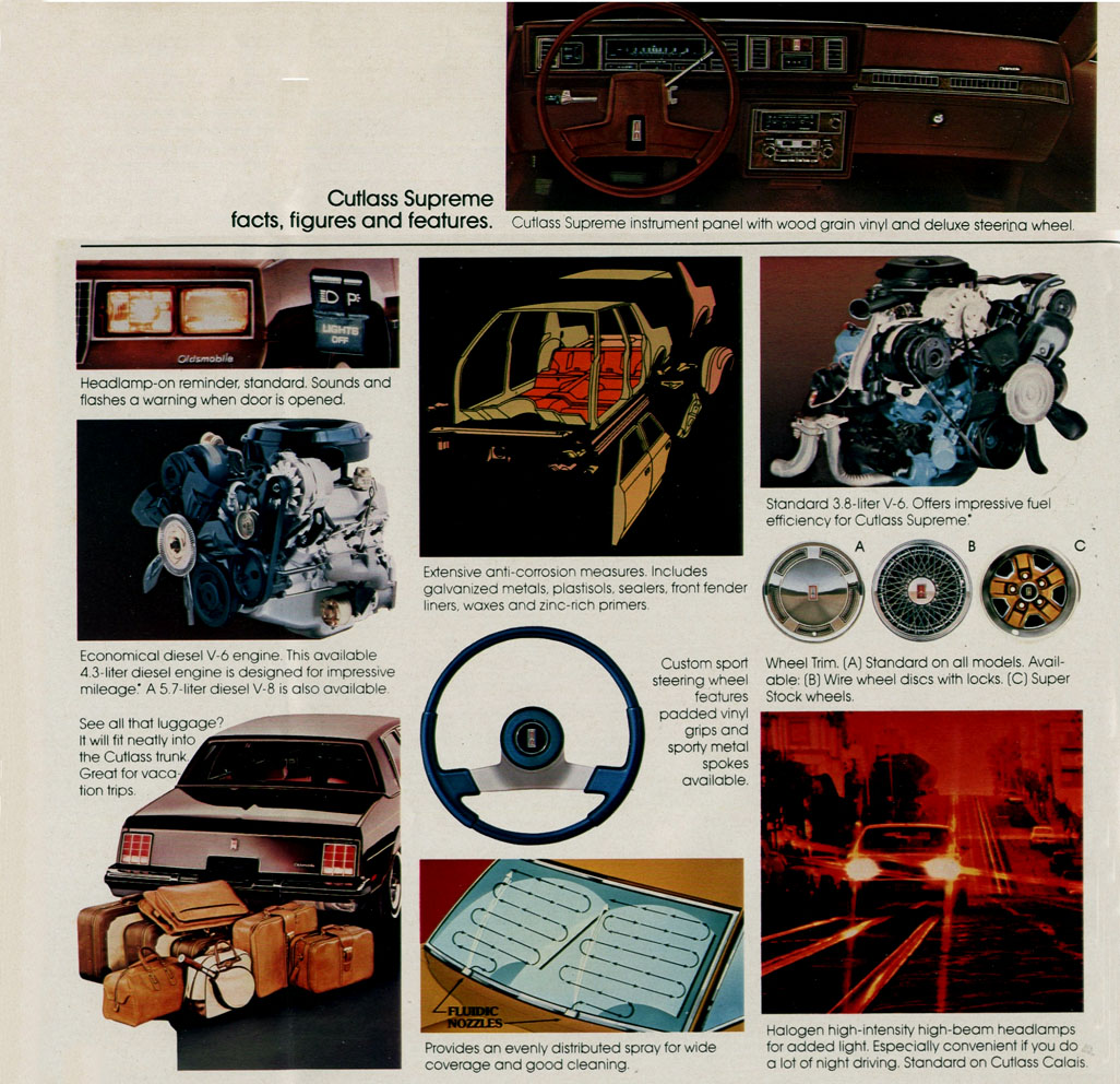 1983 Oldsmobile Cutlass Brochure Page 17